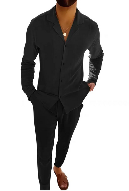 Completo estivo da uomo in lino