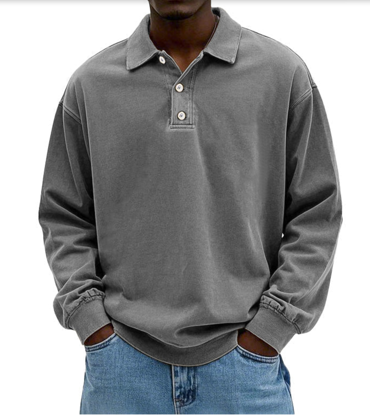 Polo da Uomo a Maniche Lunghe