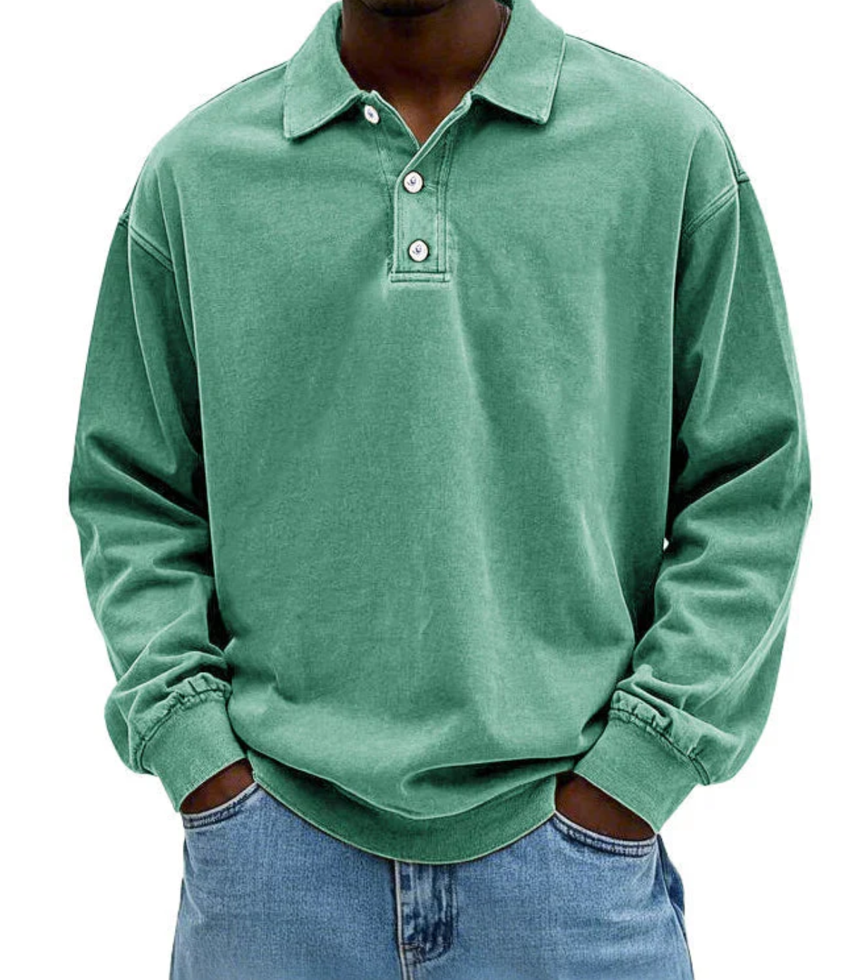 Polo da Uomo a Maniche Lunghe