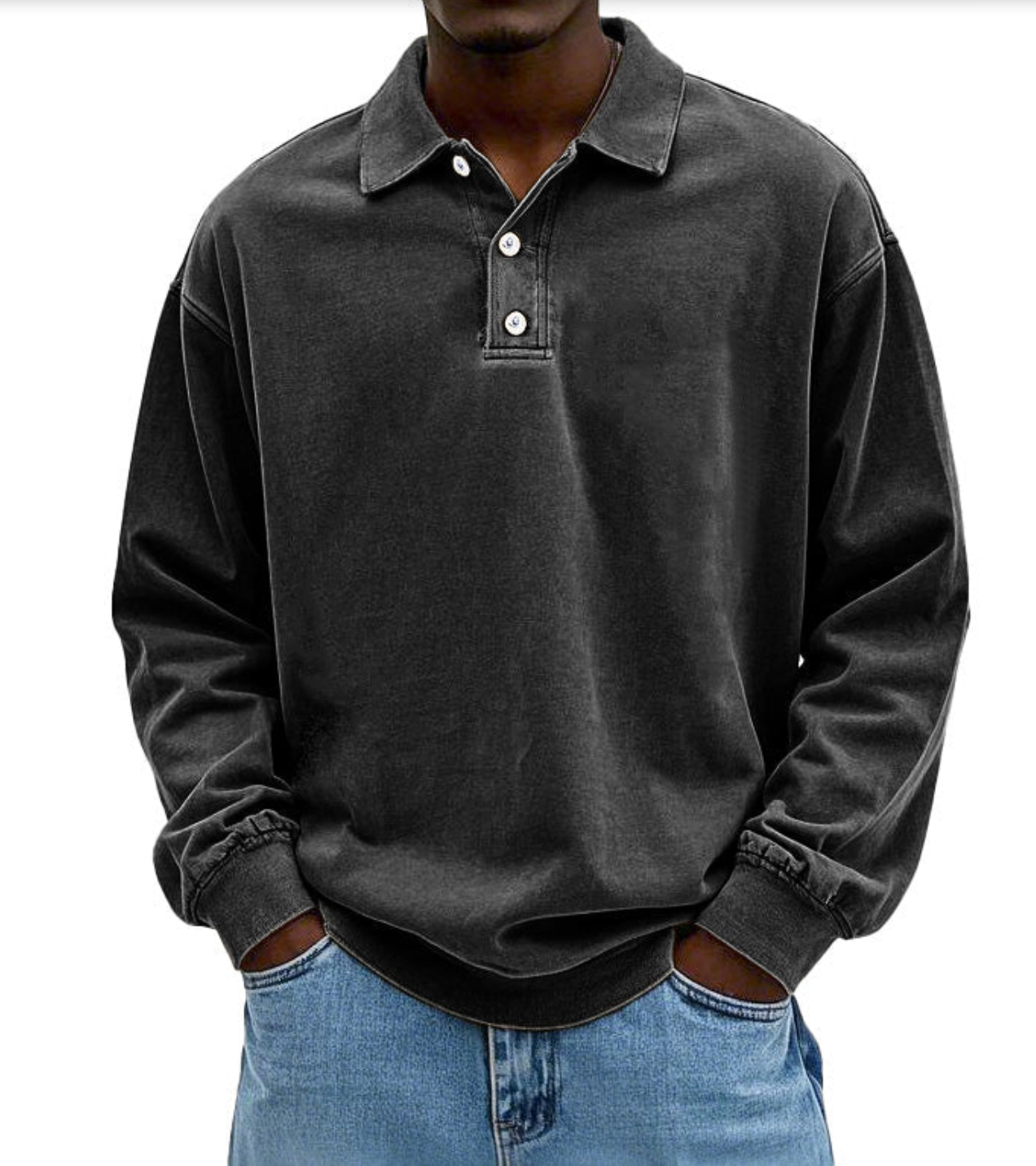 Polo da Uomo a Maniche Lunghe